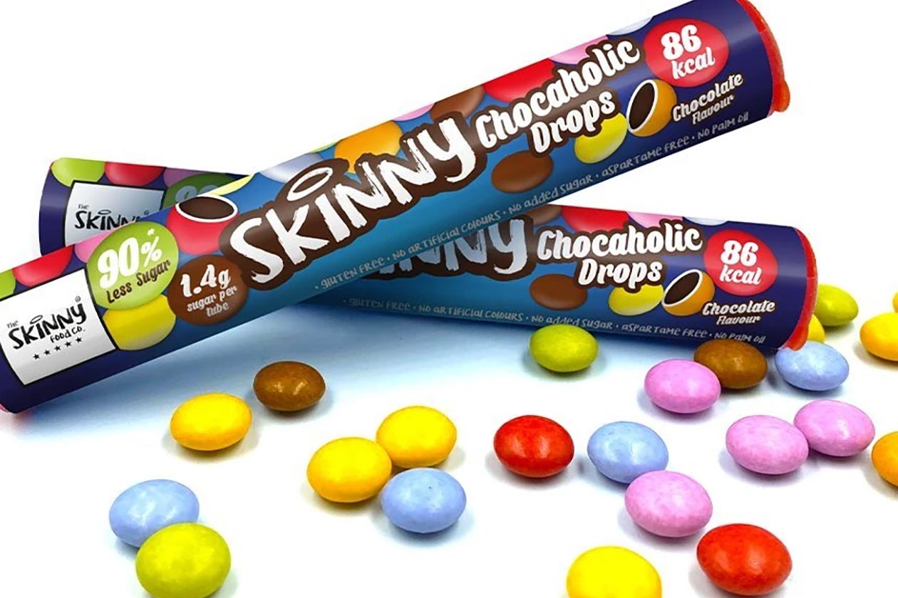 Skinny Food puts 90% less sugar in its Skinny Chocaholic Drops