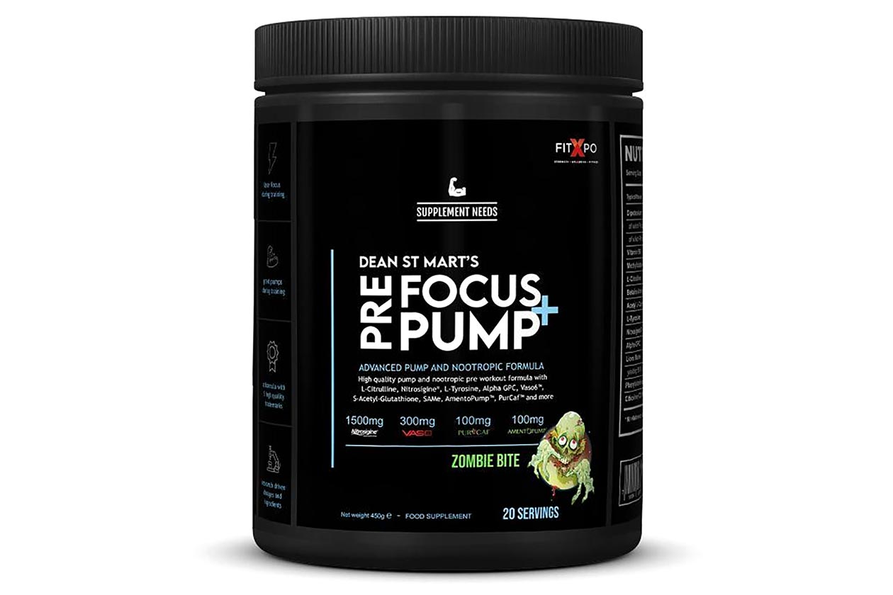 supplement needs pre focus pump