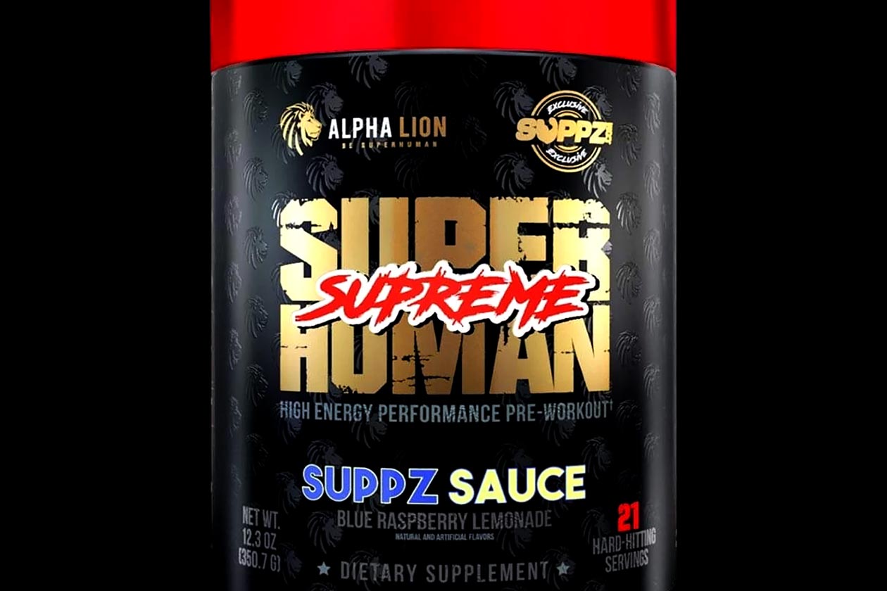 Alpha Lion Suppz Sauce Superhuman