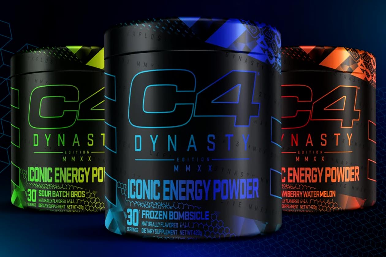 C4 DYNASTY LIMITED EDITION STRAWBERRY WATERMELON 30 SERVINGS