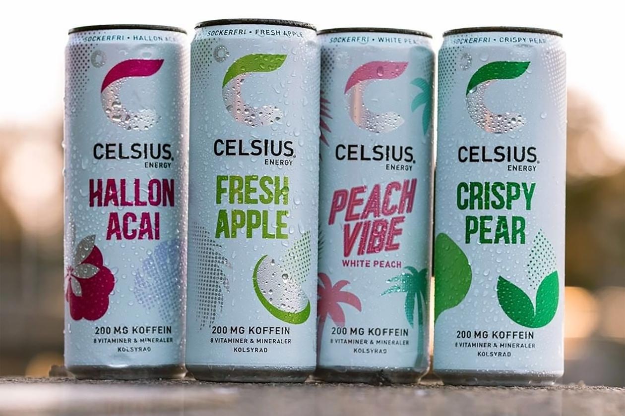 Celsius Sweden Rebrand