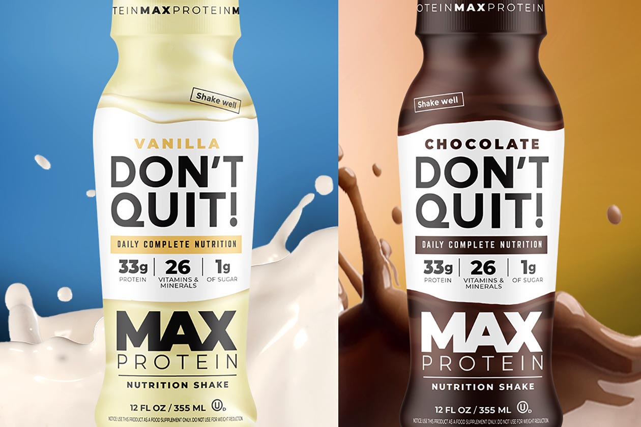 Dont Quit Max Protein Rtd
