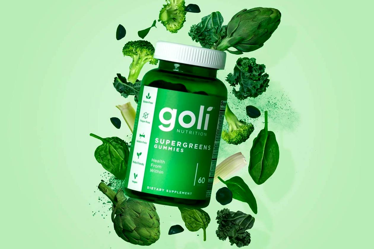 Goli Nutrition Supergreens Gummies