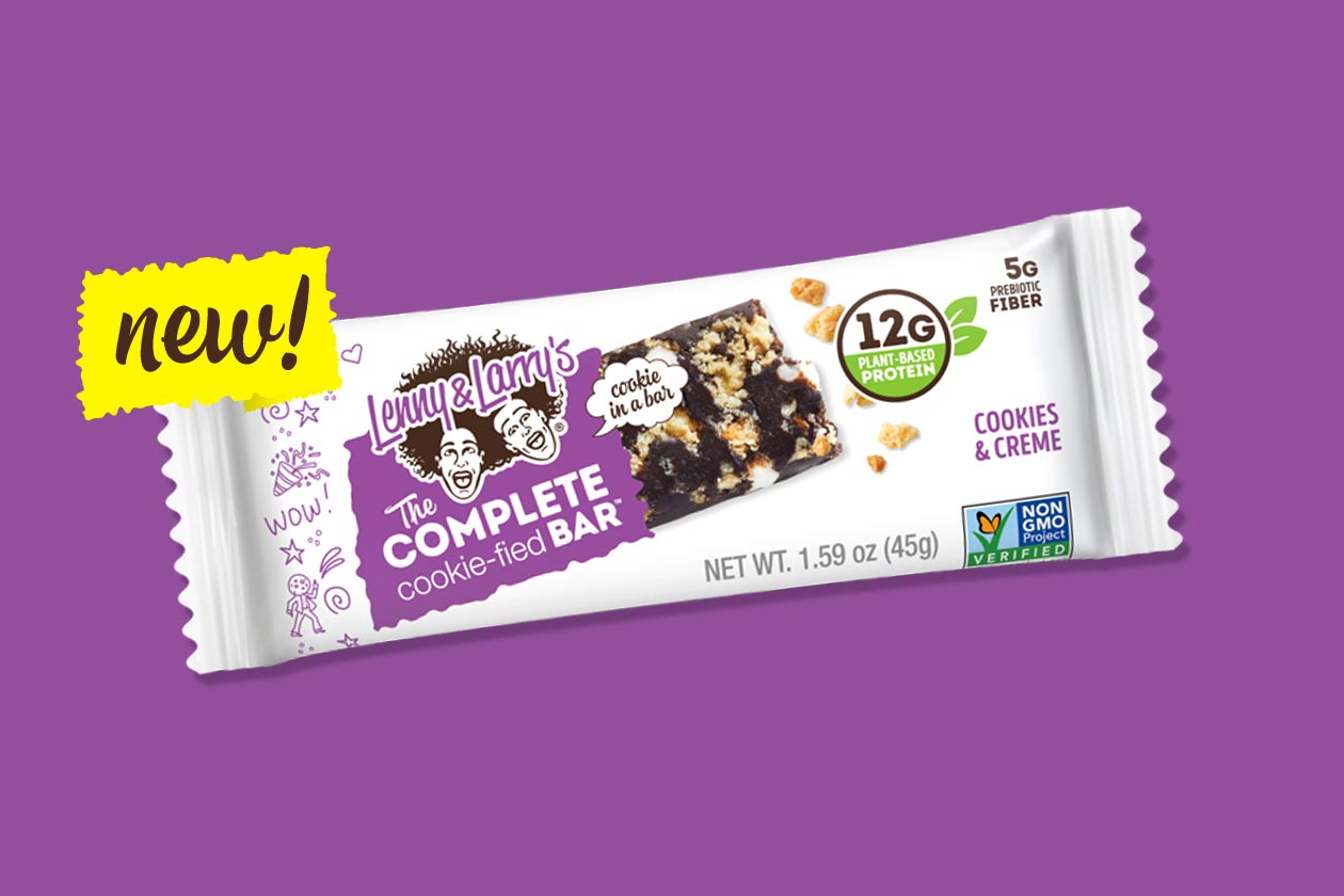 Lenny Larrys Cookies Creme Complete Cookie Fied Bar