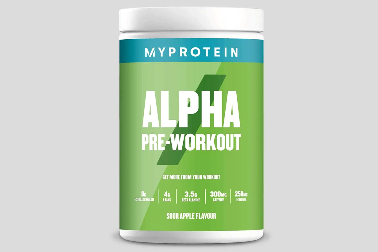 Myprotein Alpha Pre Workout