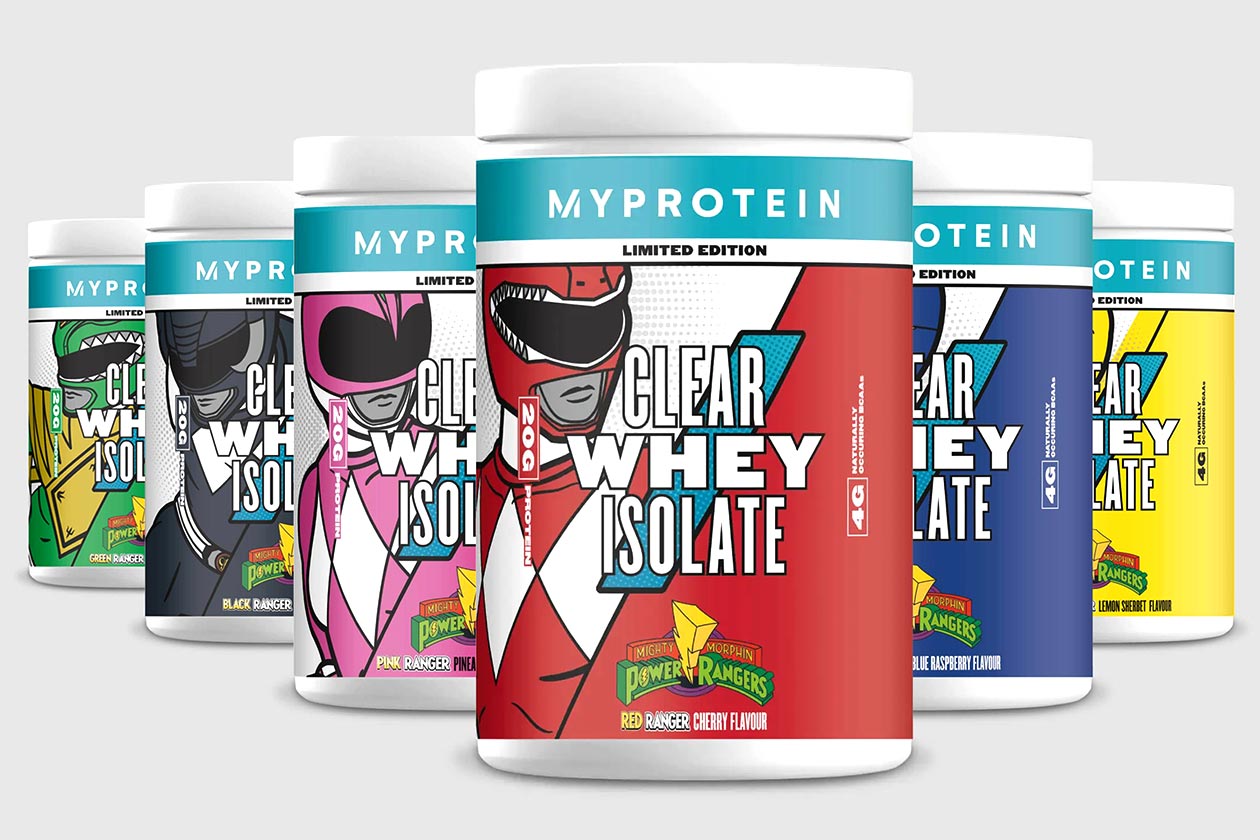 Myprotein Power Ranger Clear Whey Isolate