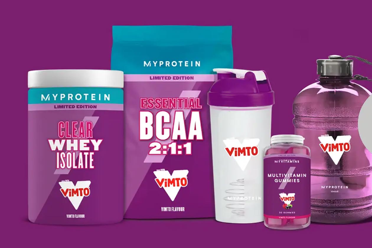 Myprotein X Vimto Collaboration