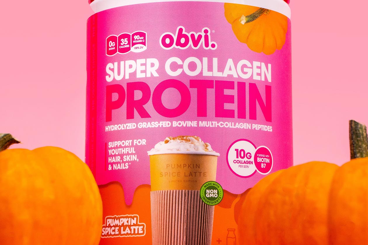 Obvi Pumpkin Spice Latte Super Collagen Protein