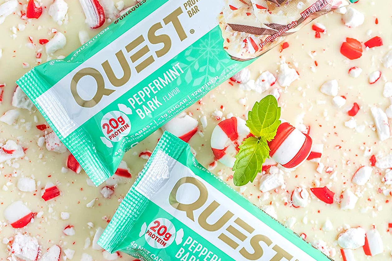 Peppermint Bark And Pumpkin Pie Quest Bar Back