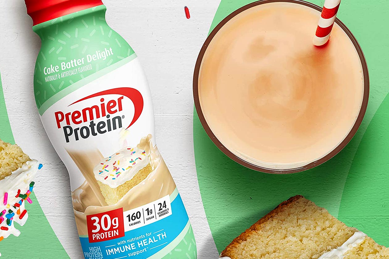 Premier Protein Cake Batter Delight Protein Shake