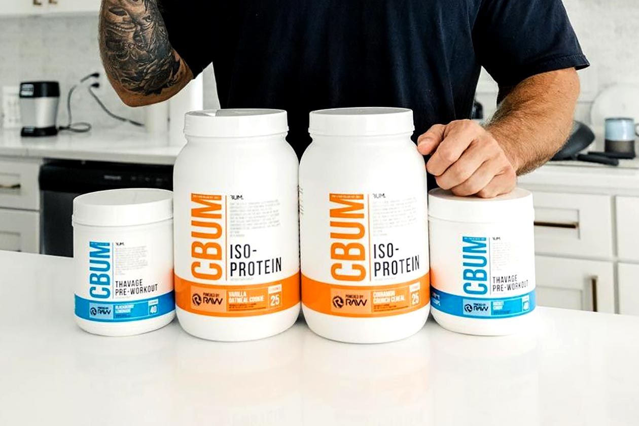 Raw Nutrition Cbum Series Flavors