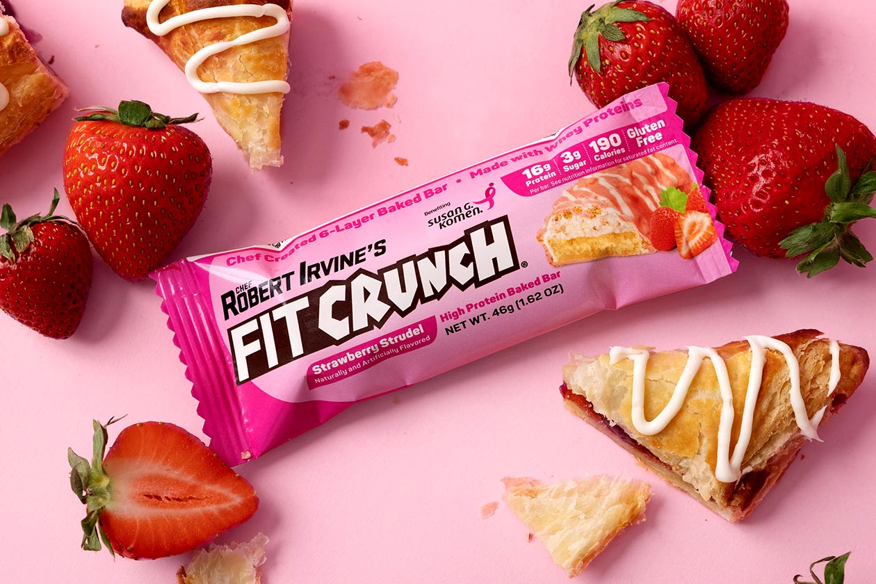 Strawberry Strudel Fit Crunch Protein Bar