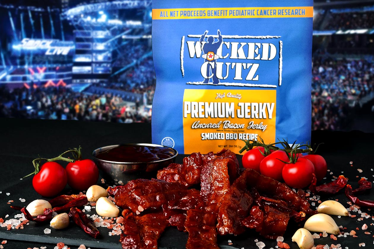 Wicked Cutz Smoked Bbq Bacon Jerky