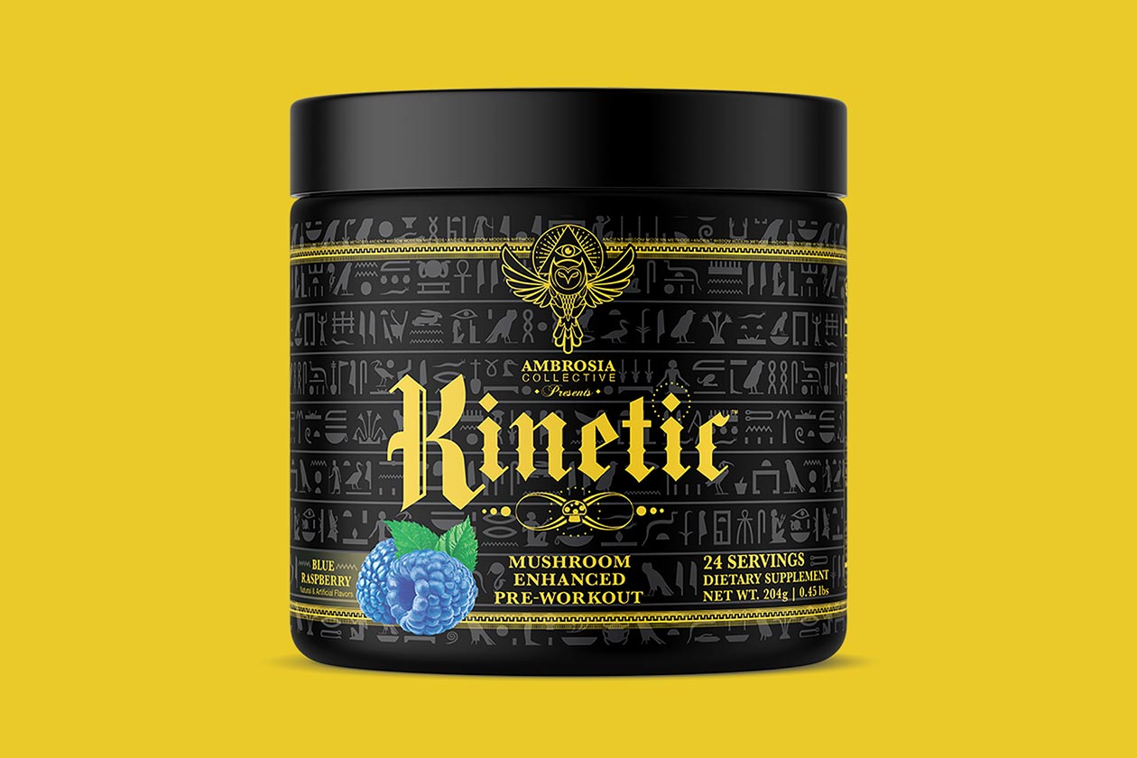 Ambrosia Blue Raspberry Kinetic Pre Workout