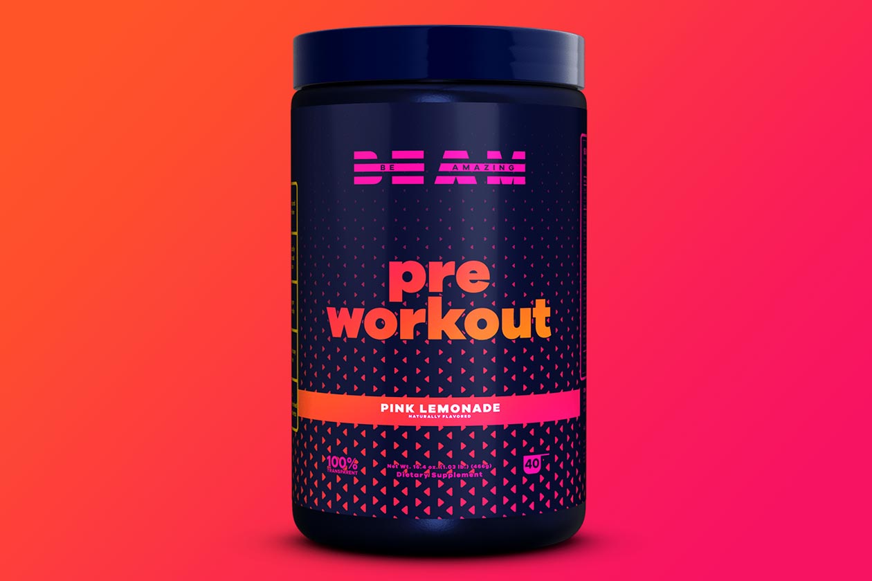 Beam Pink Lemonade Pre Workout