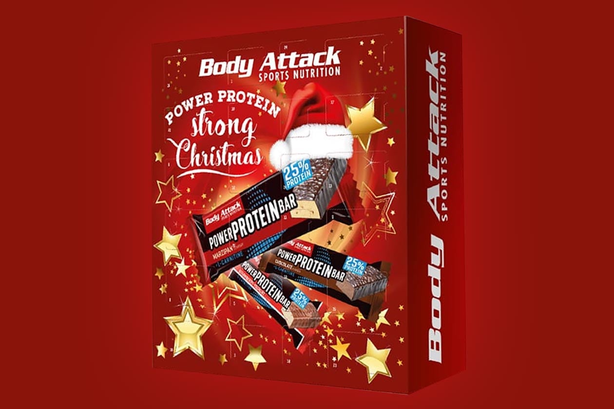 Body Attack Creates A Protein Bar filled Advent Calendar For Christmas