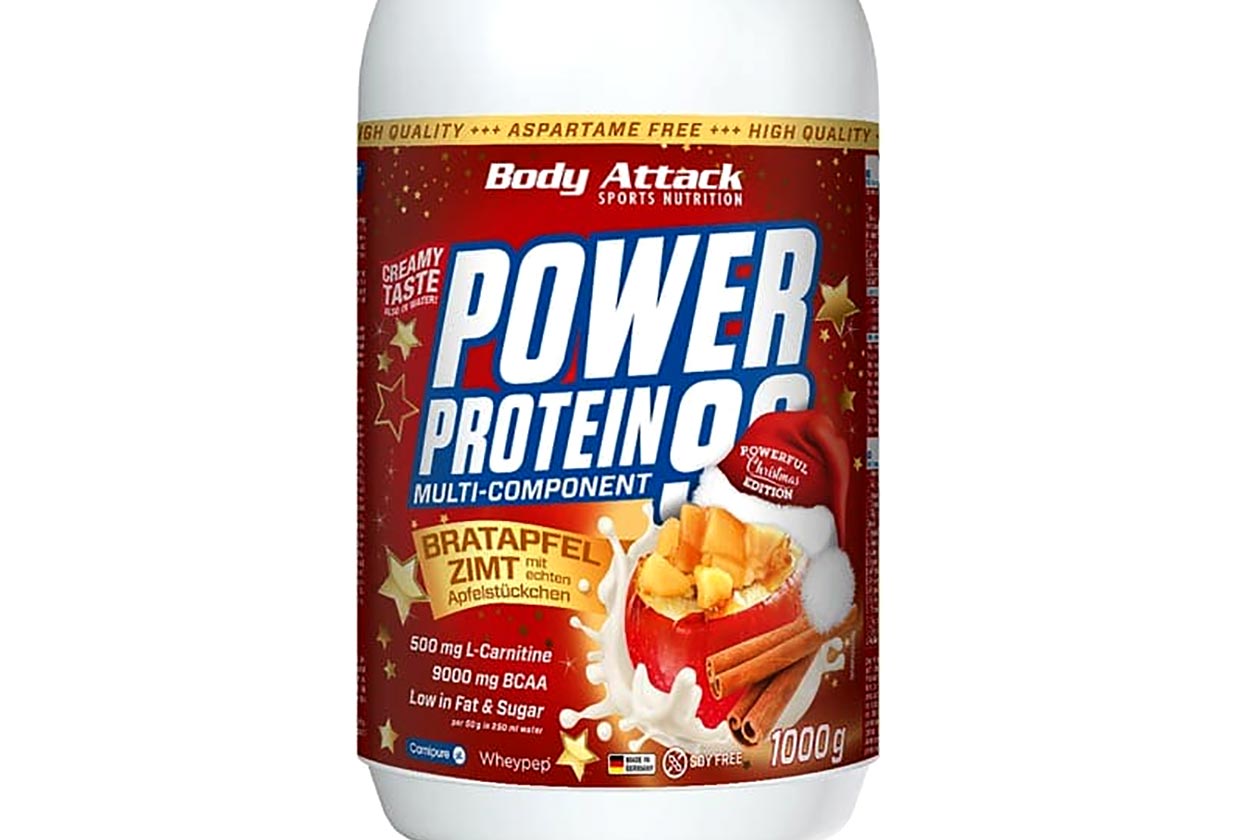 Body Attack Apple Cinnamon Protein Powder