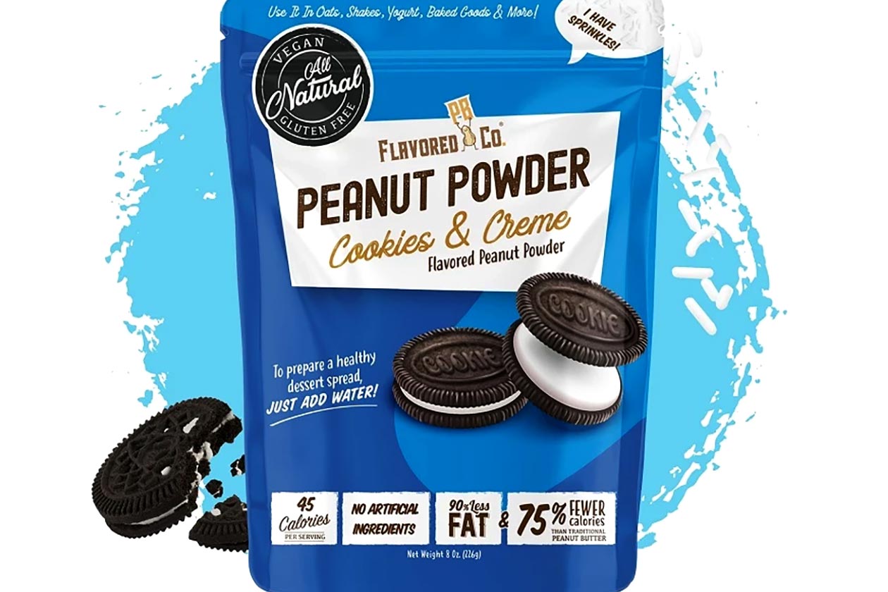 Flavored Pb Co Cookies Creme Peanut Butter Powder