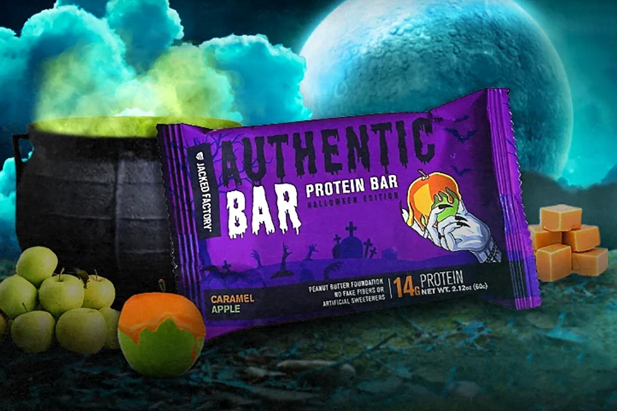 Jacked Factory Caramel Apple Authentic Bar