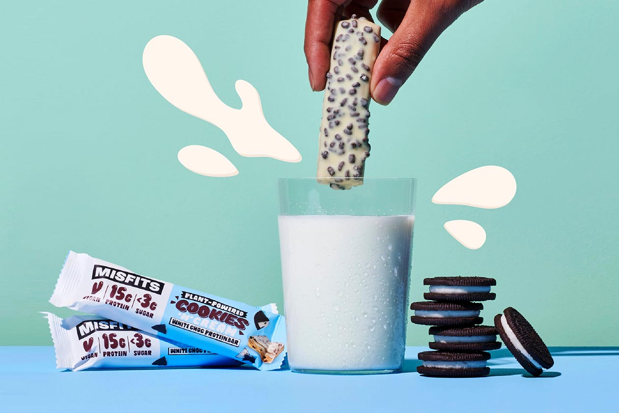 Misfits Cookies N Cream Protein Bar