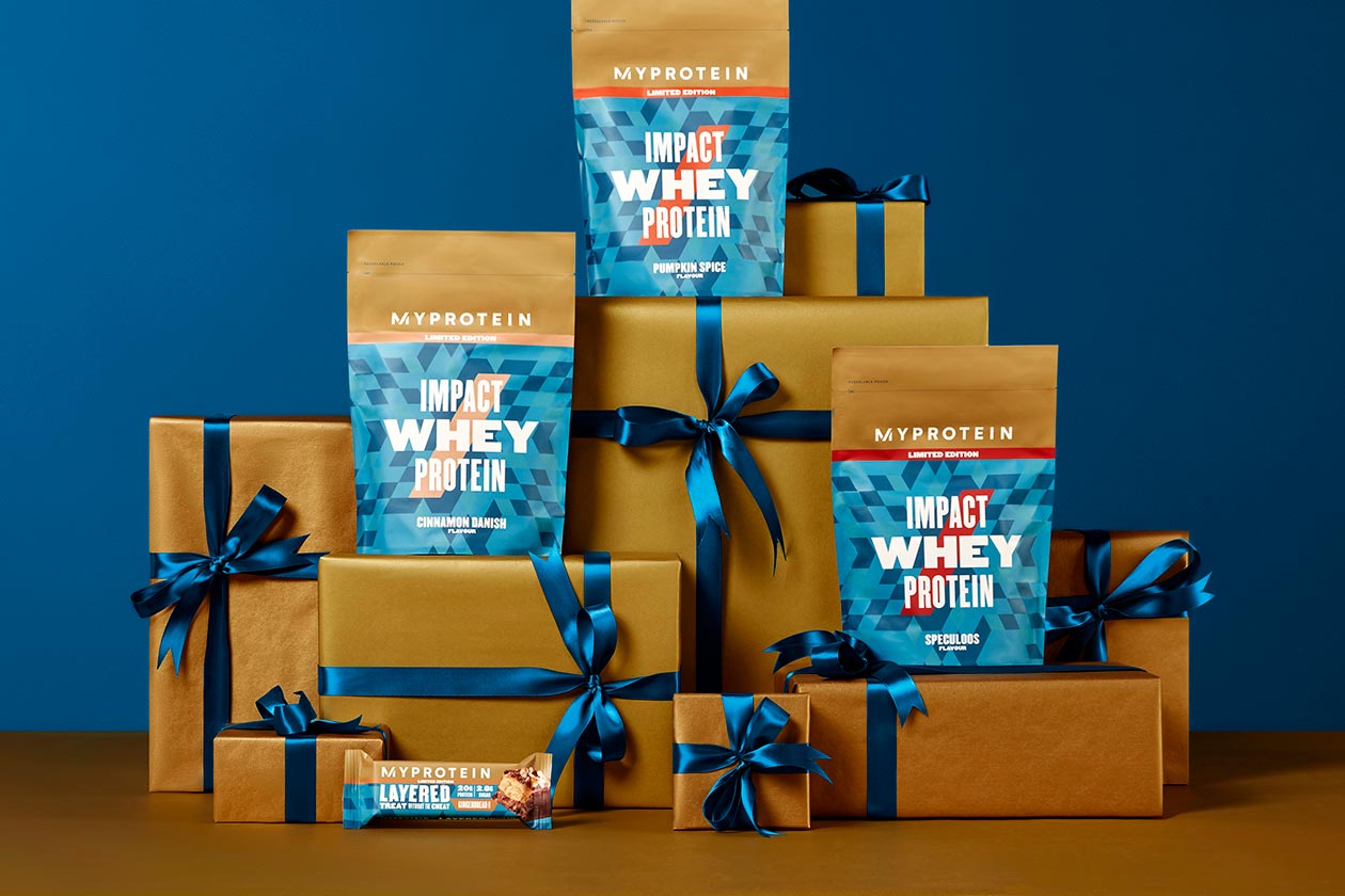 Myprotein puts several limited products in its 2021 Advent Calendar