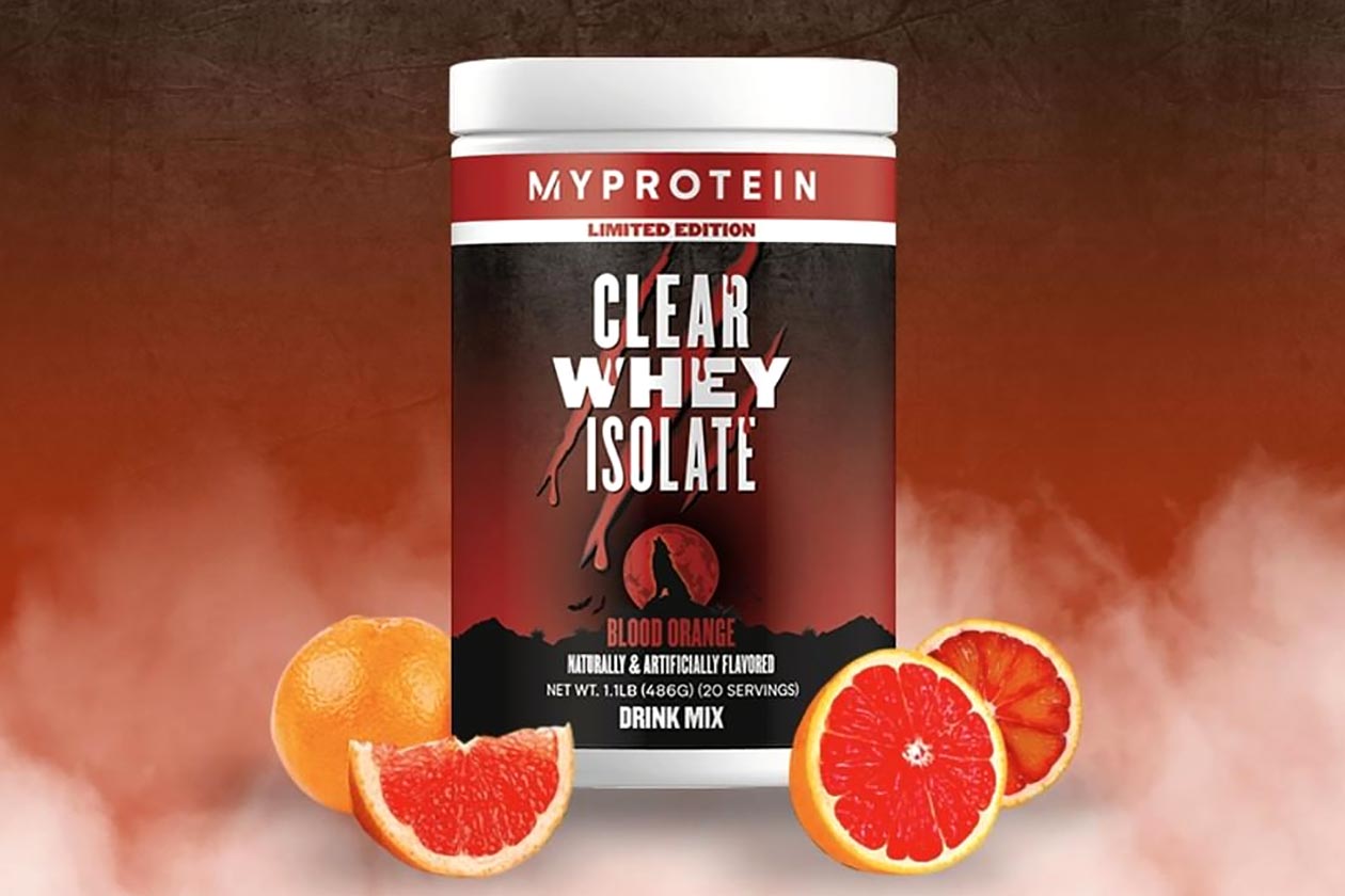 Myprotein Blood Orange Clear Whey Isolate