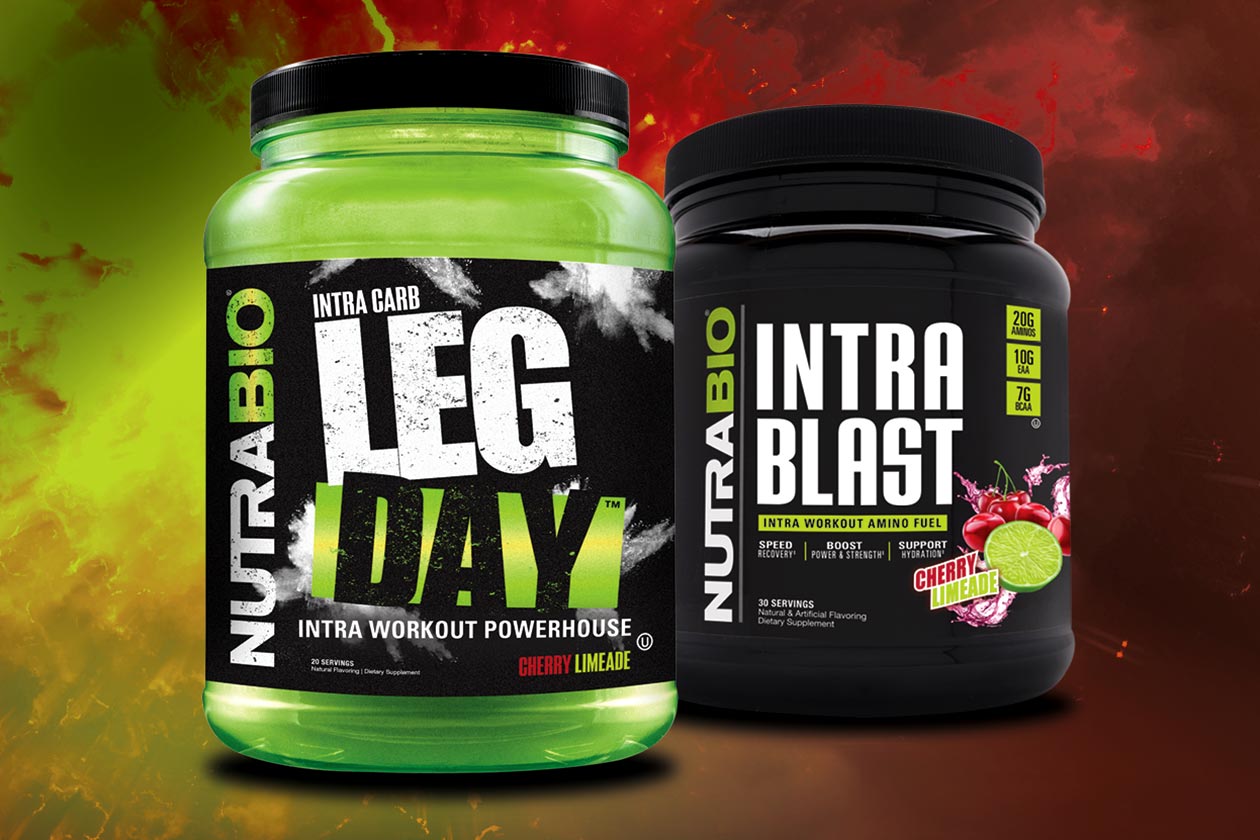 Nutrabio Cherry Limeade Intra Blast Leg Day