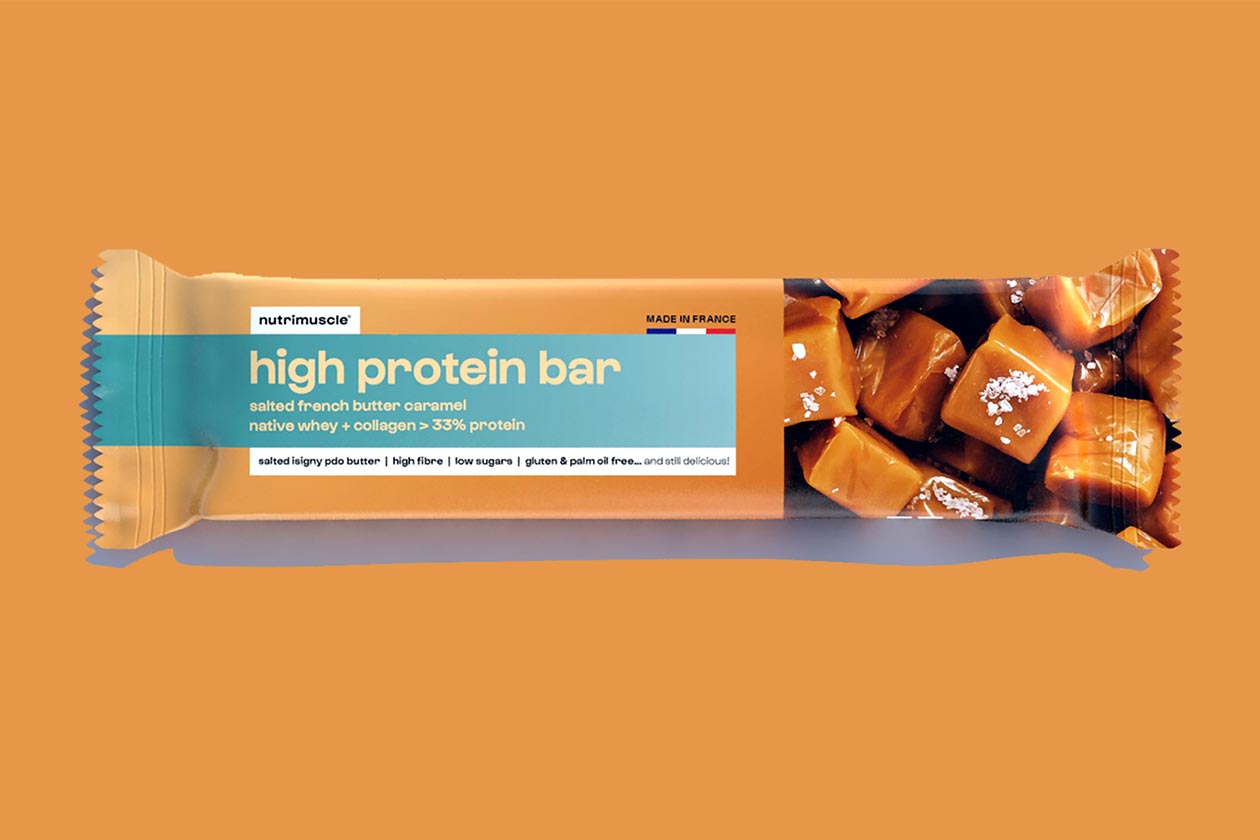 Nutrimuscle High Protein Bar gives you 18g of protein with 197