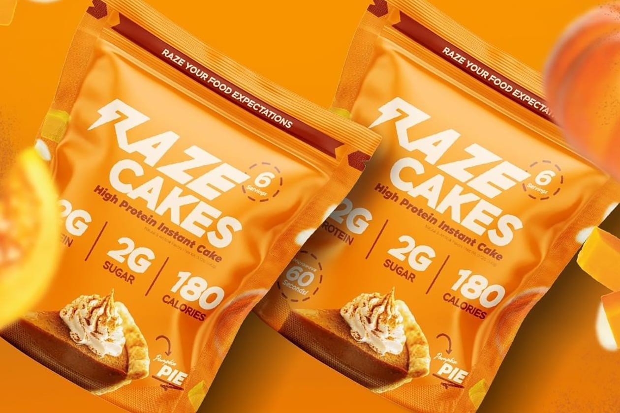 Pumpkin Pie Raze Cakes