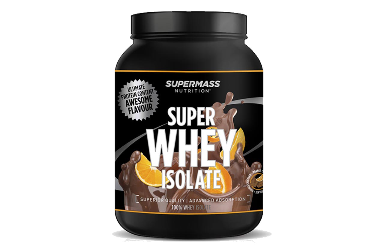 Supermass Nutrition Orange Chocolate Super Whey Isolate