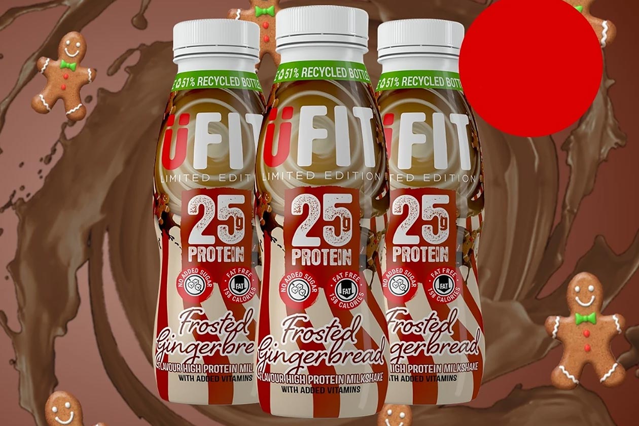 Ufit Frosted Gingerbread Protein Shake