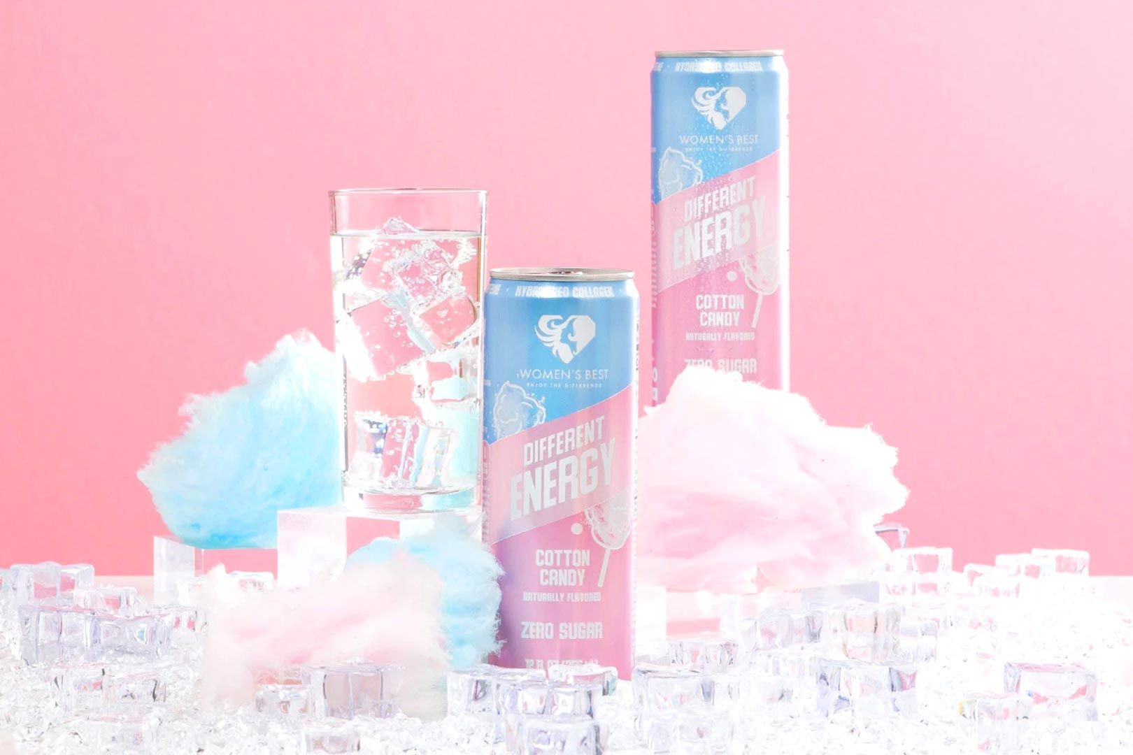 Womens Best Cotton Candy Different Energy Drink