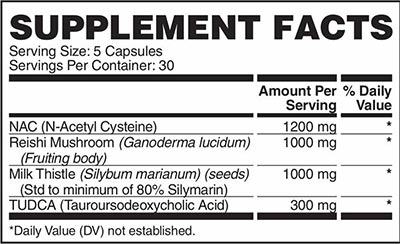 Apollon Nutrition Liver Lover Label