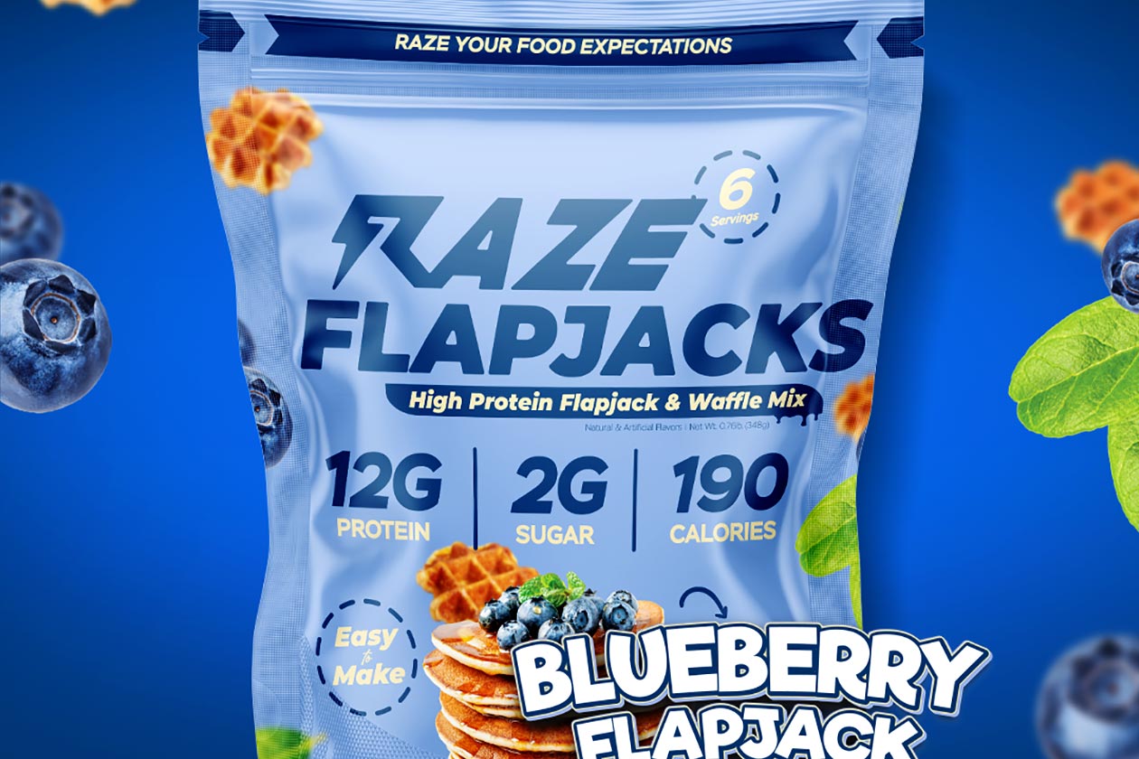 Blueberry Flapjack Raze Flapjacks