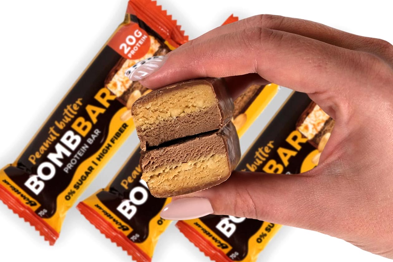 Bombbar Peanut Butter Protein Bar