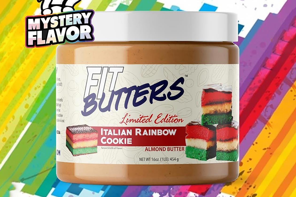 Fit Butters Italian Rainbow Cookie Almond Butter