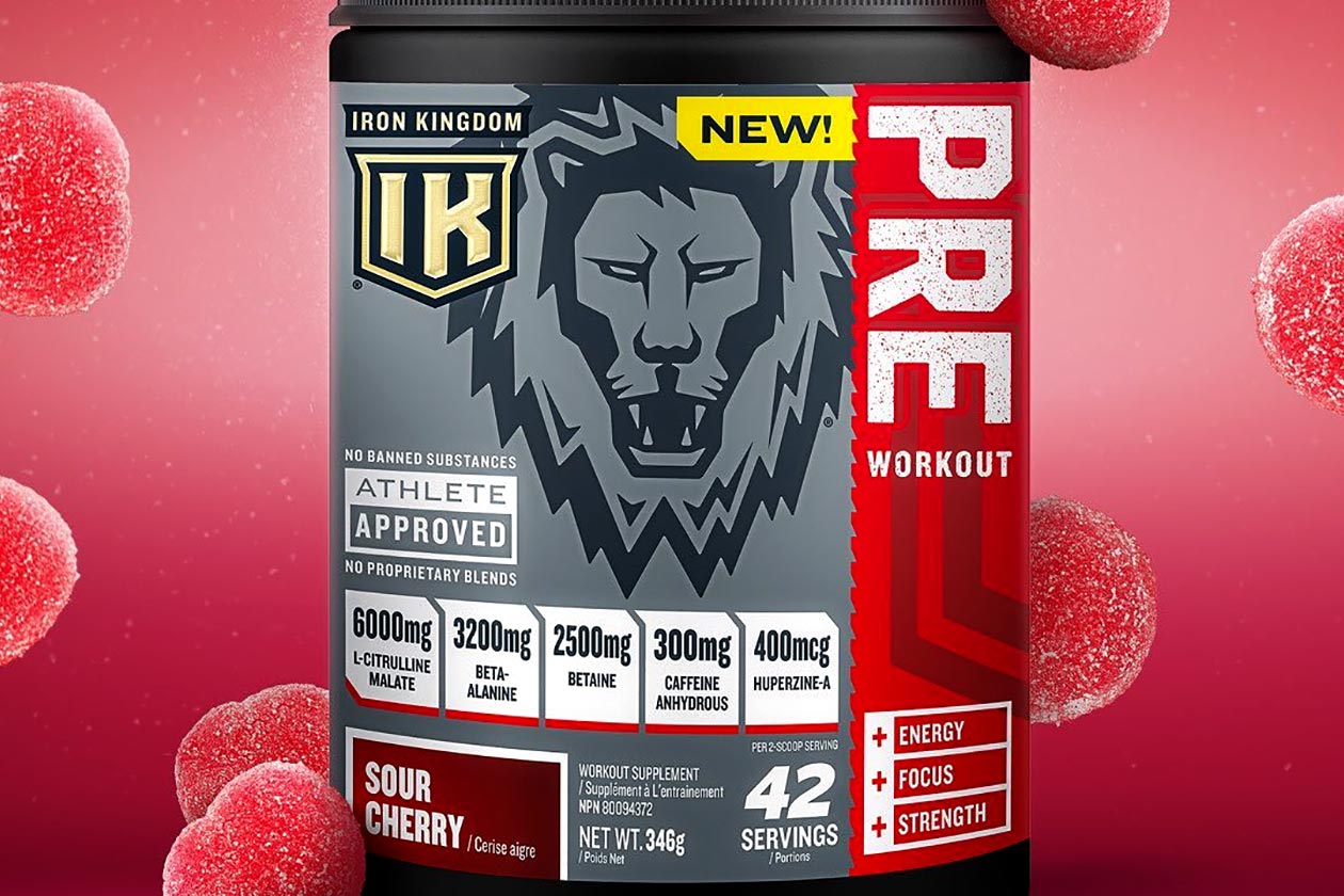 Iron Kingdom Sour Cherry Pre Workout