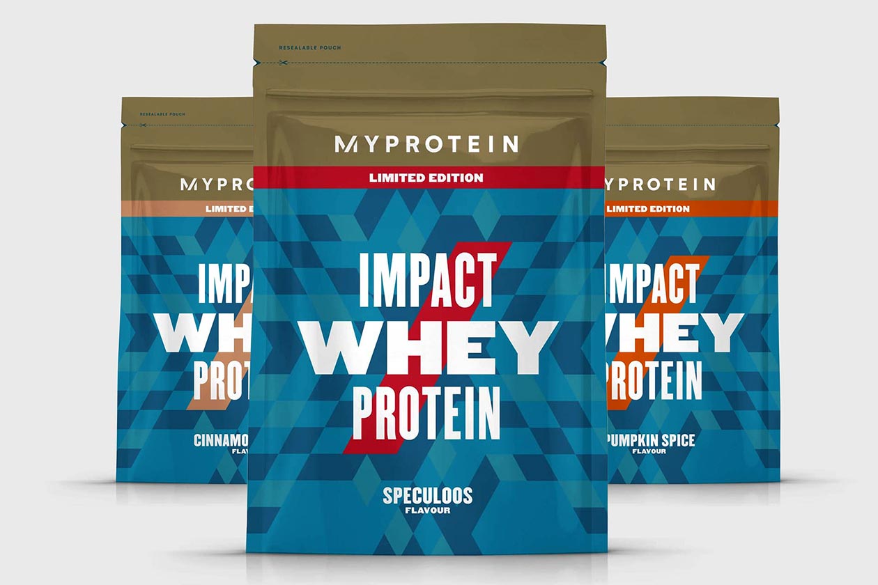 Myprotein Christmas Edition Impact Whey Proteins