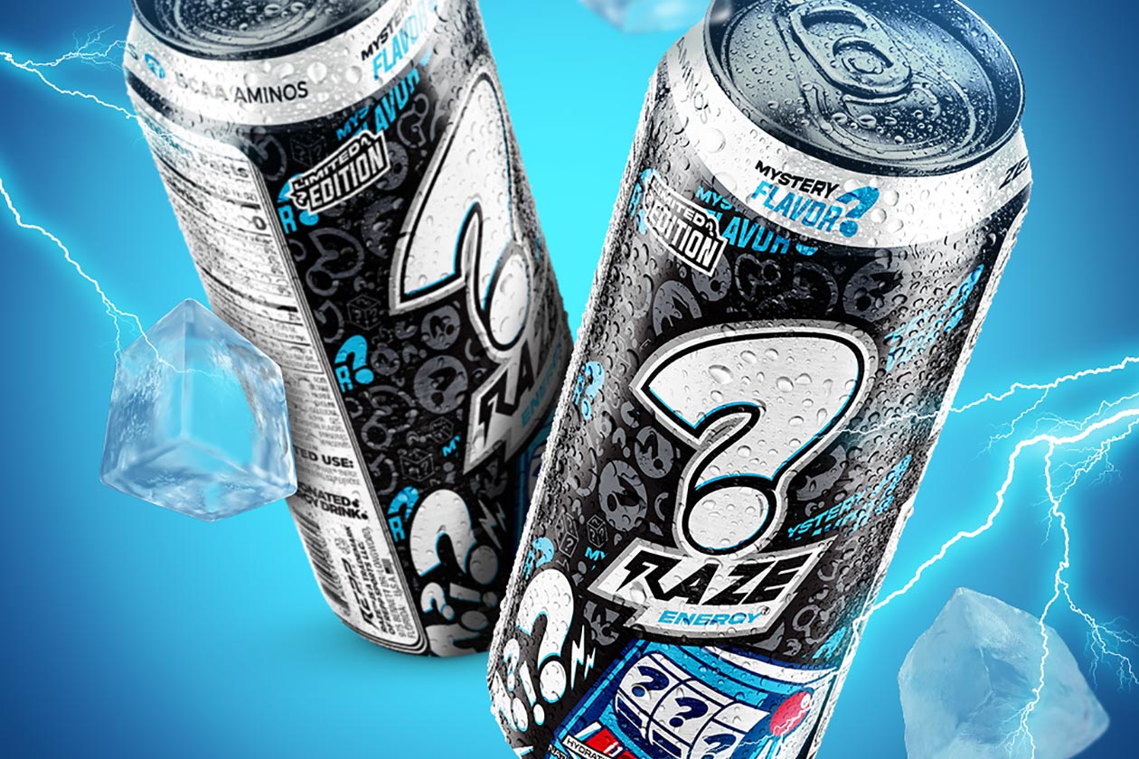 Mystery Flavor Raze Energy Drink