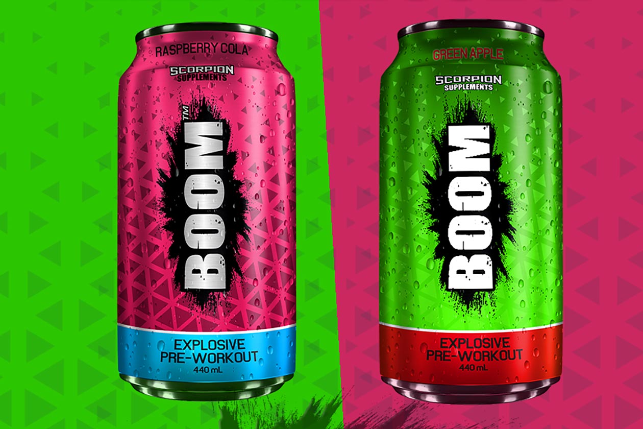 Scorpion Raspberry Cola Green Apple Boom