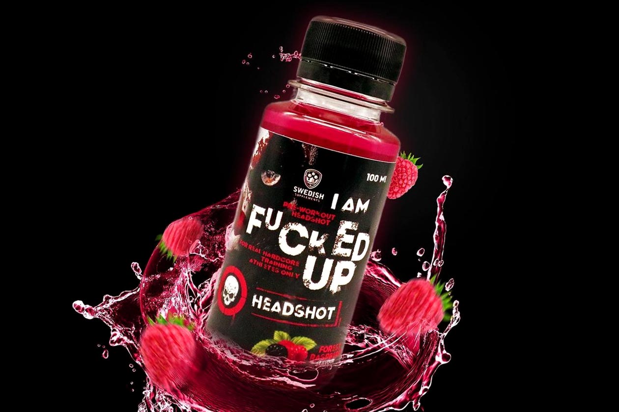 Swedish Supplements Forest Raspberry I Am Fcked Up Headshot