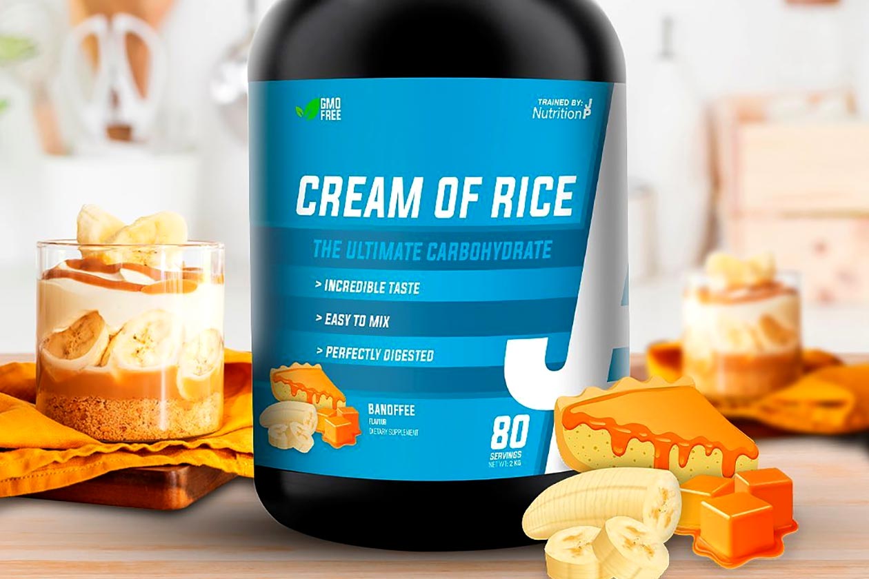 Trained By Jp Nutrition Banoffee Cream Of Rice