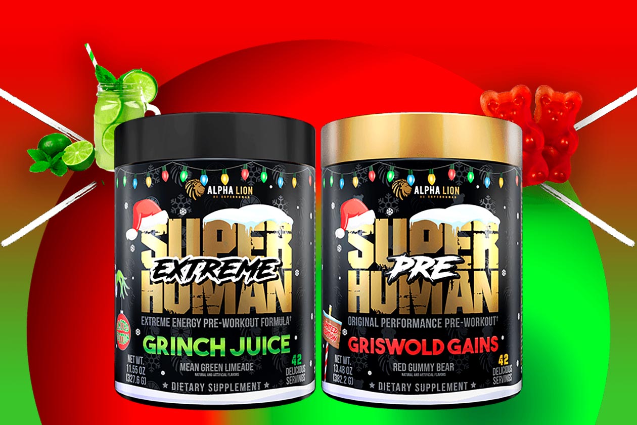 Alpha Lion Christmas Pre Workout Of The Month