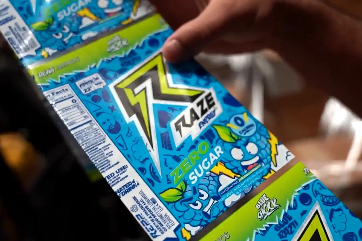 Blue Shock Raze Energy Drink