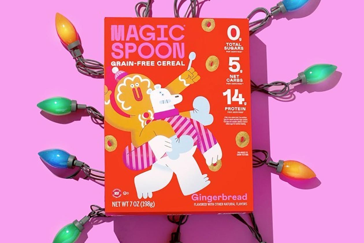 Gingerbread Magic Spoon Cereal