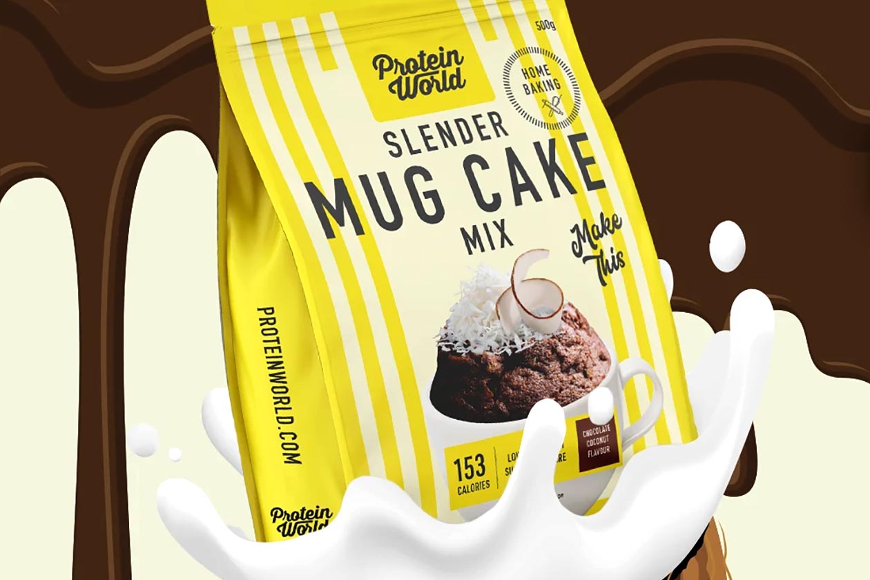 Protein World Chocolate Coconut Slender Mug Cake Mix