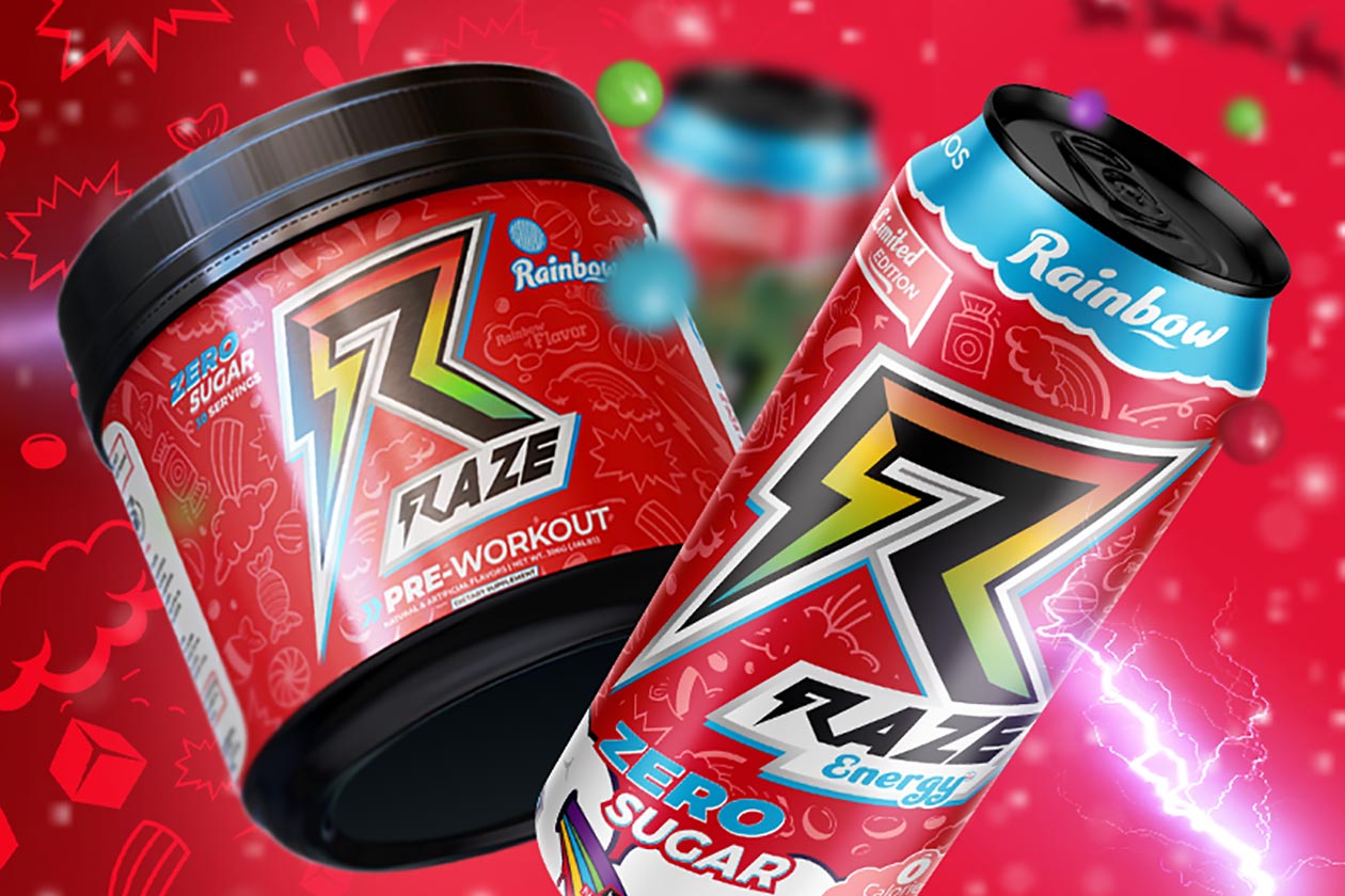 Rainbow Raze Energy Drink