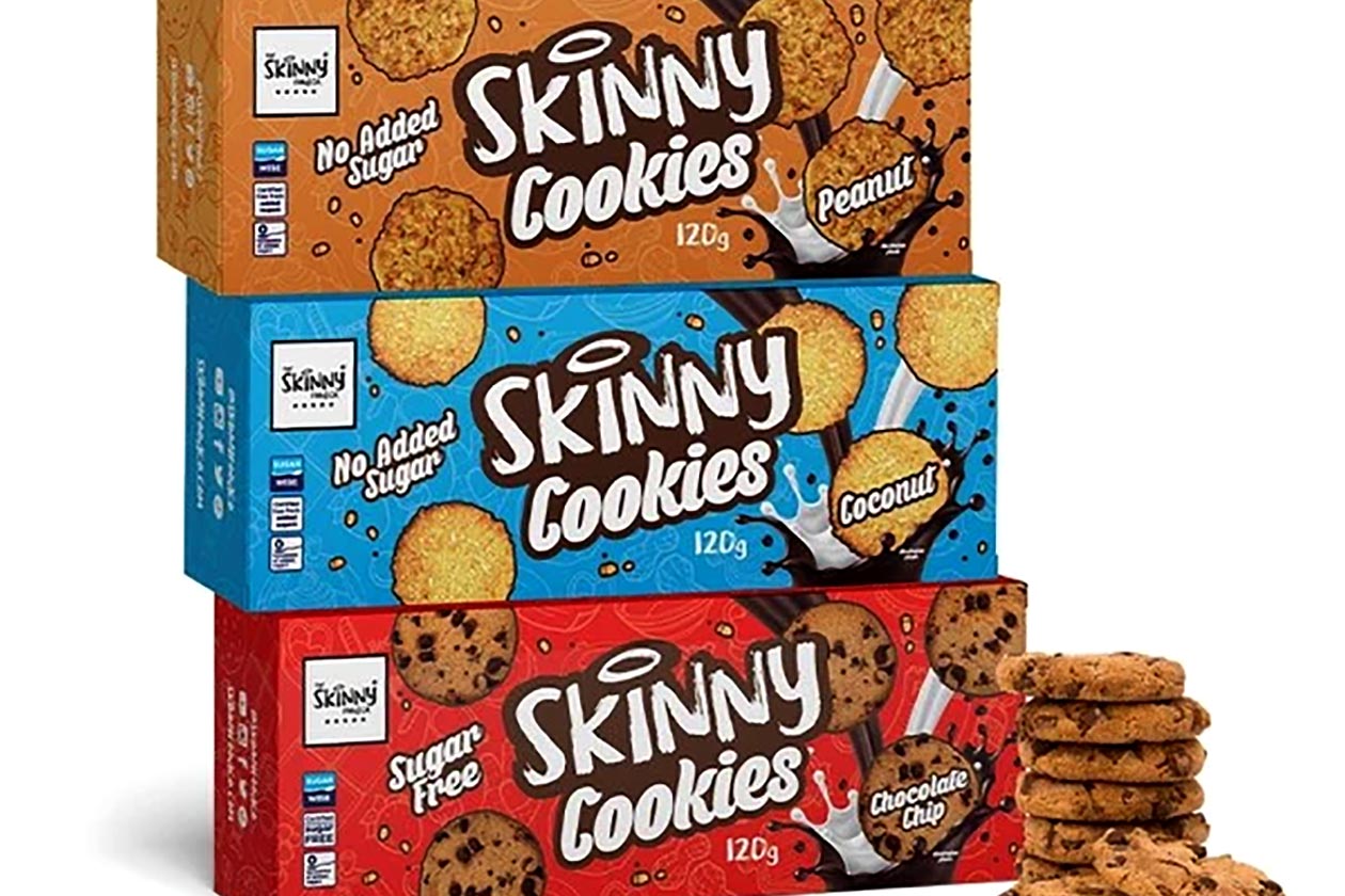 Skinny Food Co puts no sugar in its crumbly new Skinny Cookies