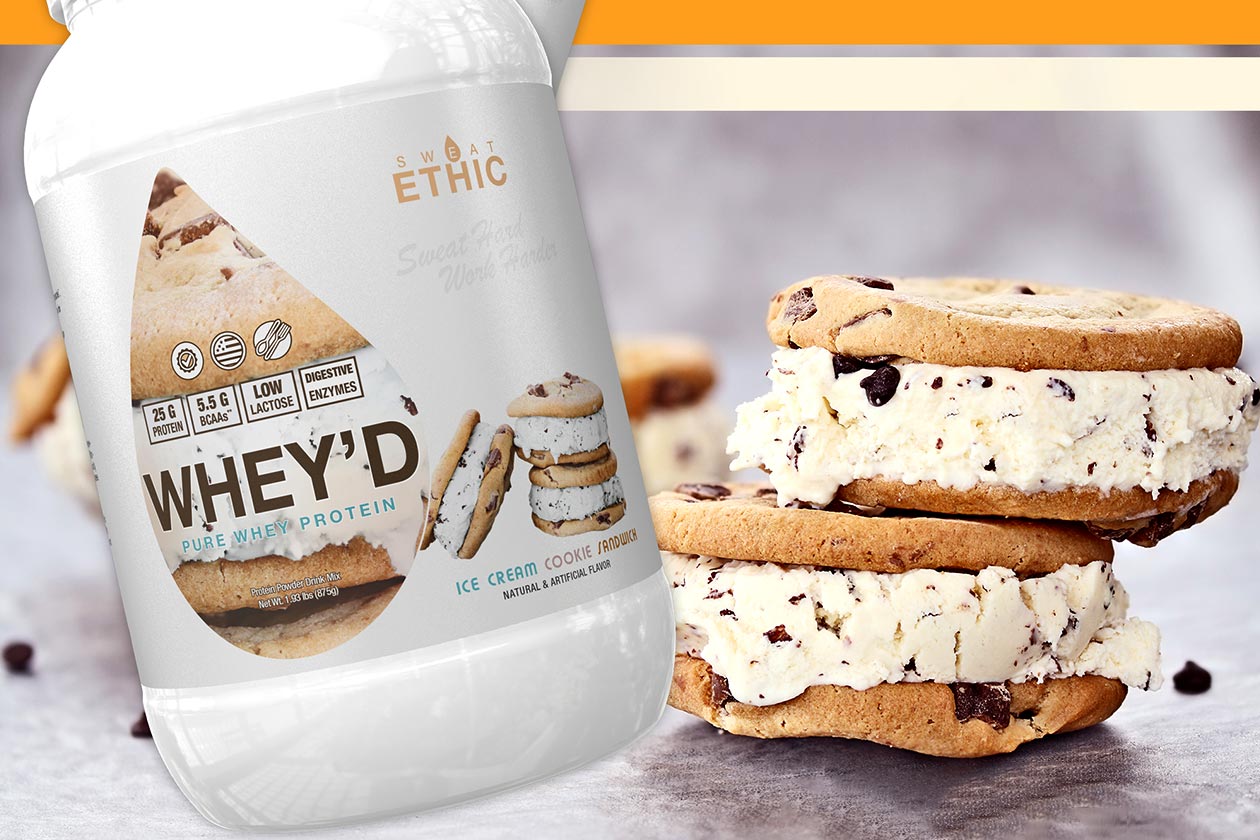 Sweat Ethic Ice Cream Cookie Sandwich Wheyd