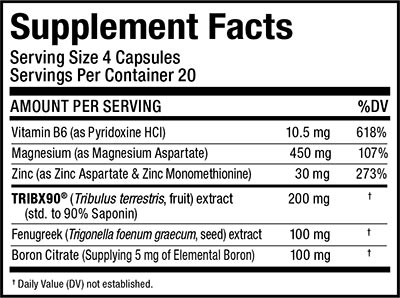 Allmax Nutrition Testofx Sport Label